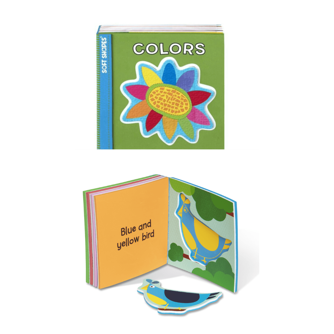 Soft Shapes Book - Colours Toys Melissa & Doug 