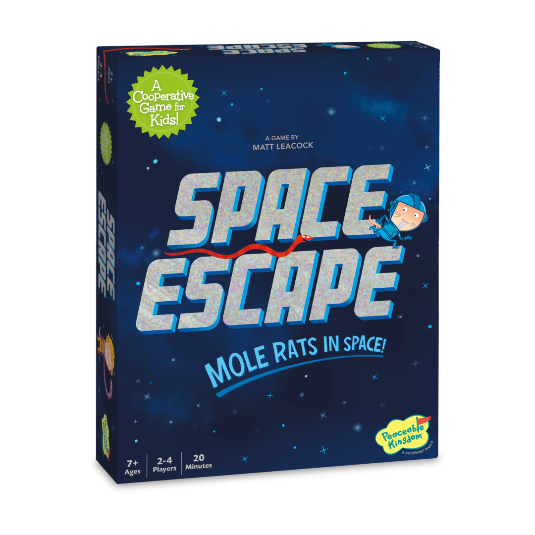 Space Escape/Mole Rats in Space Game Toys Peaceable Kingdom 
