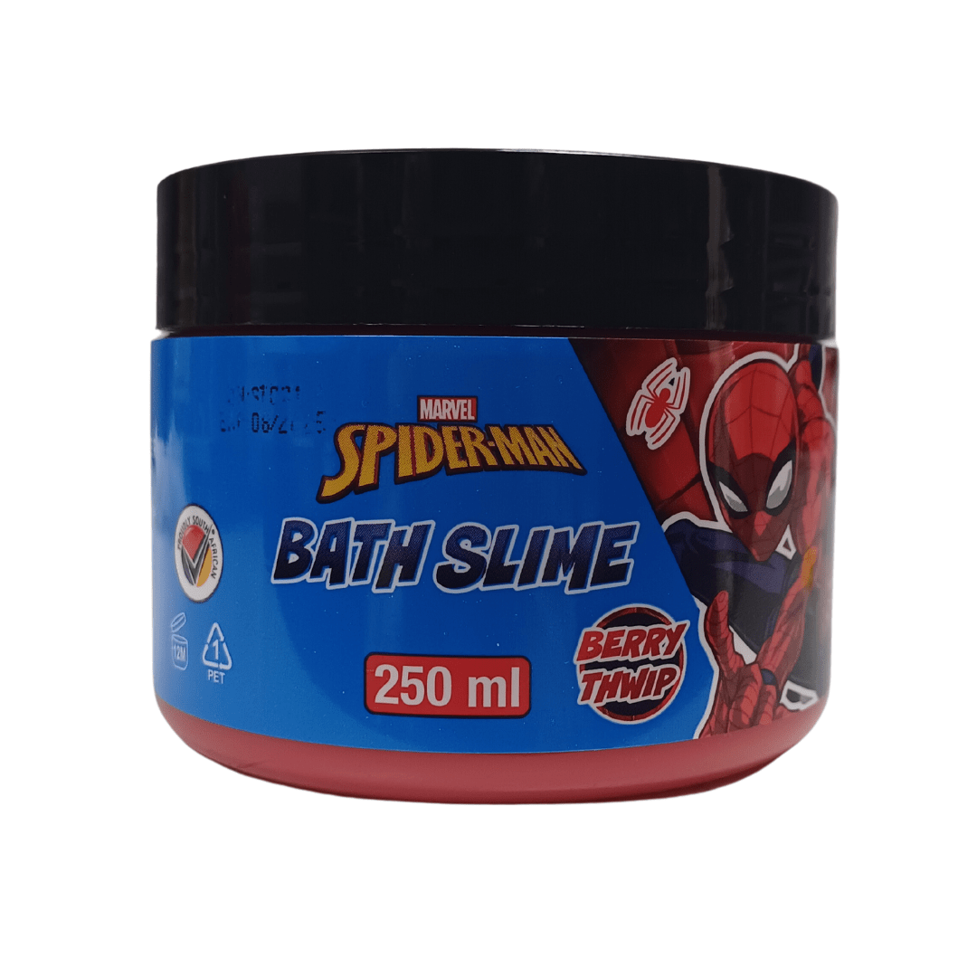 Spiderman 250ml Bath Slime Jar Toys Marvel 
