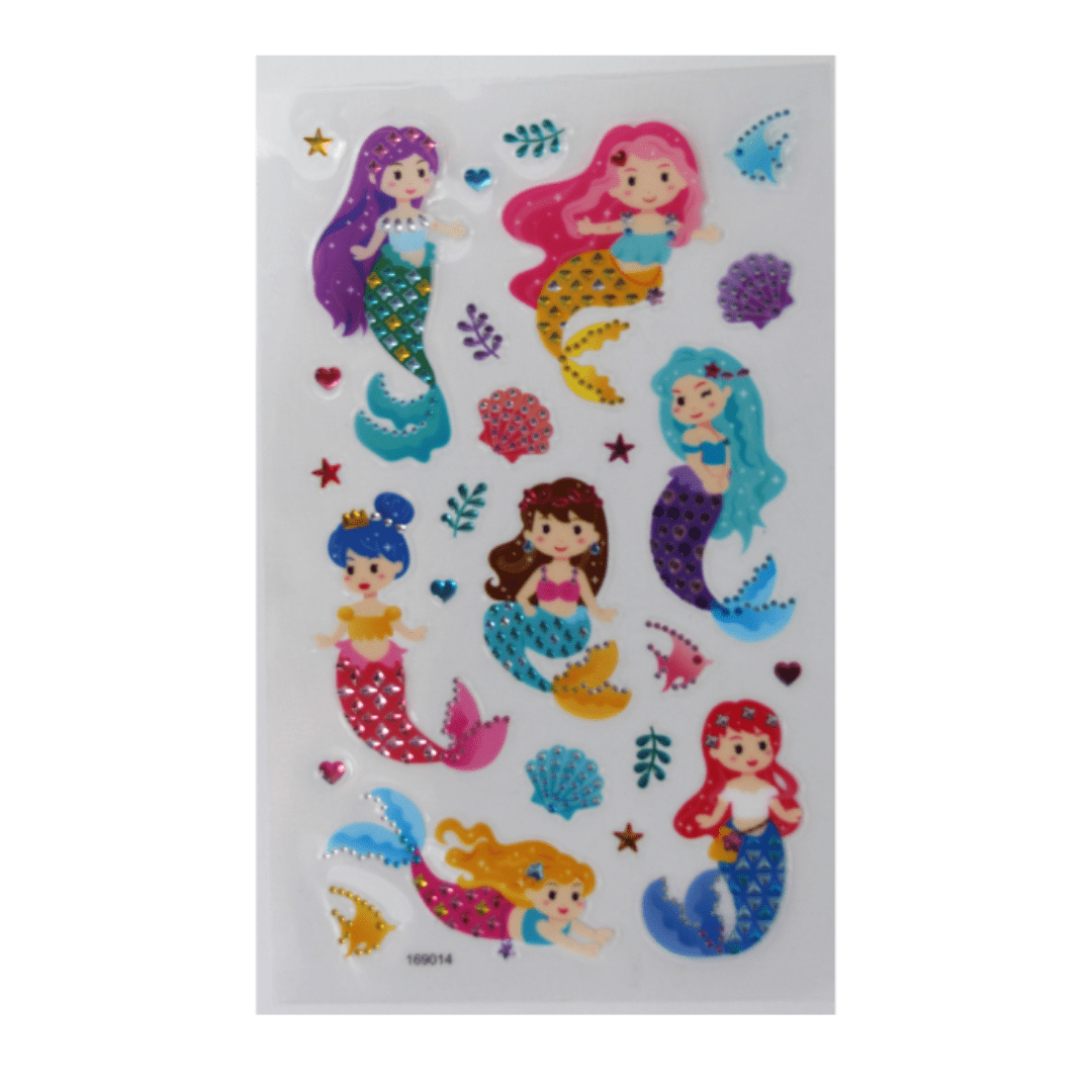 Sticker Crystal Mermaid 169014 Toys Not specified 