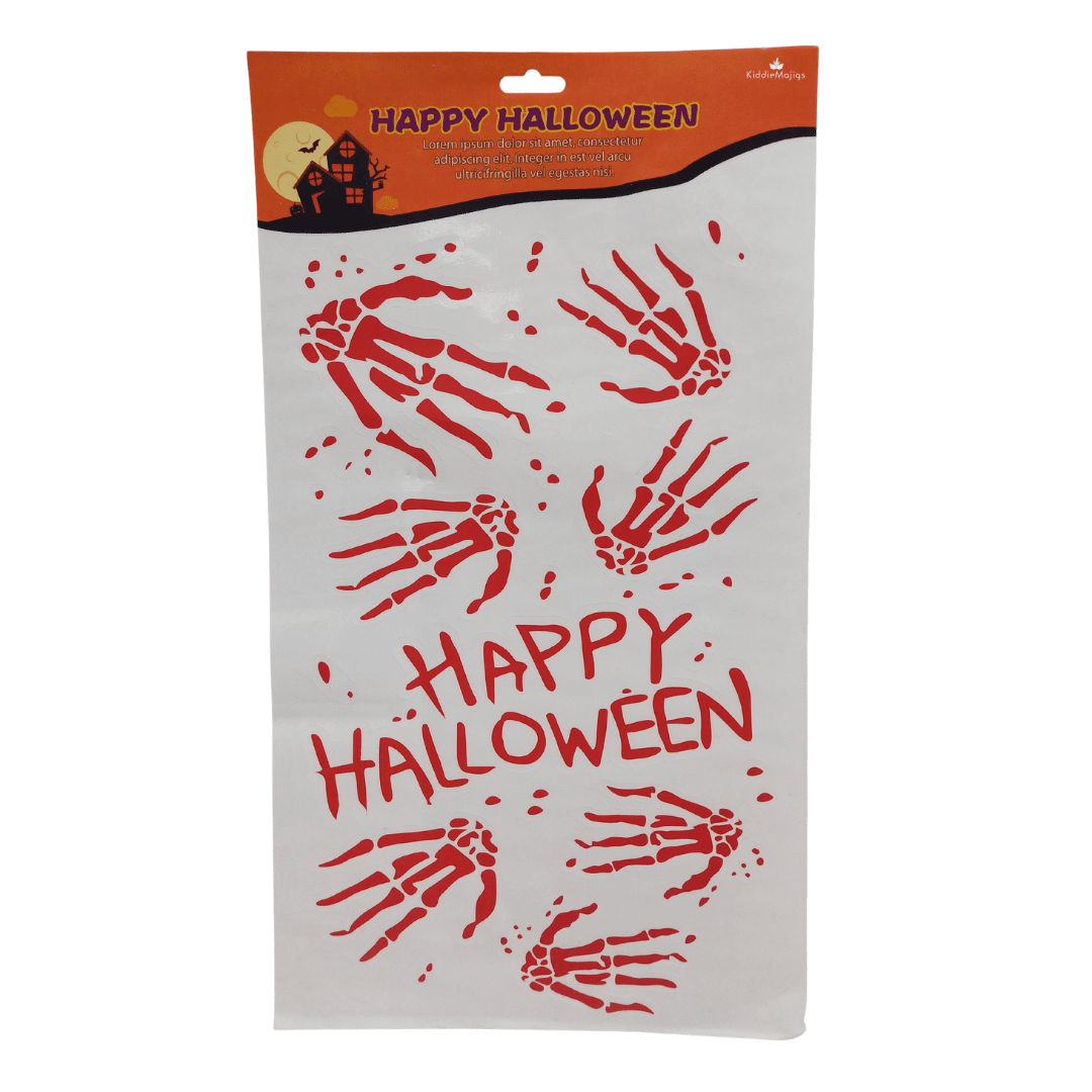 Sticker - Happy Halloween Hand Halloween Not specified 