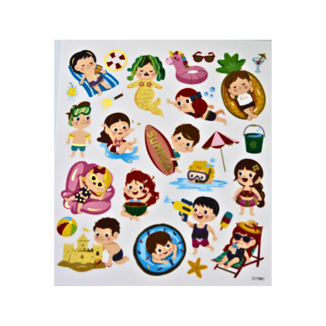 Sticker Summer 217081 Toys Not specified 