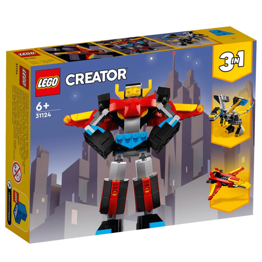 Super Robot Toys Lego 