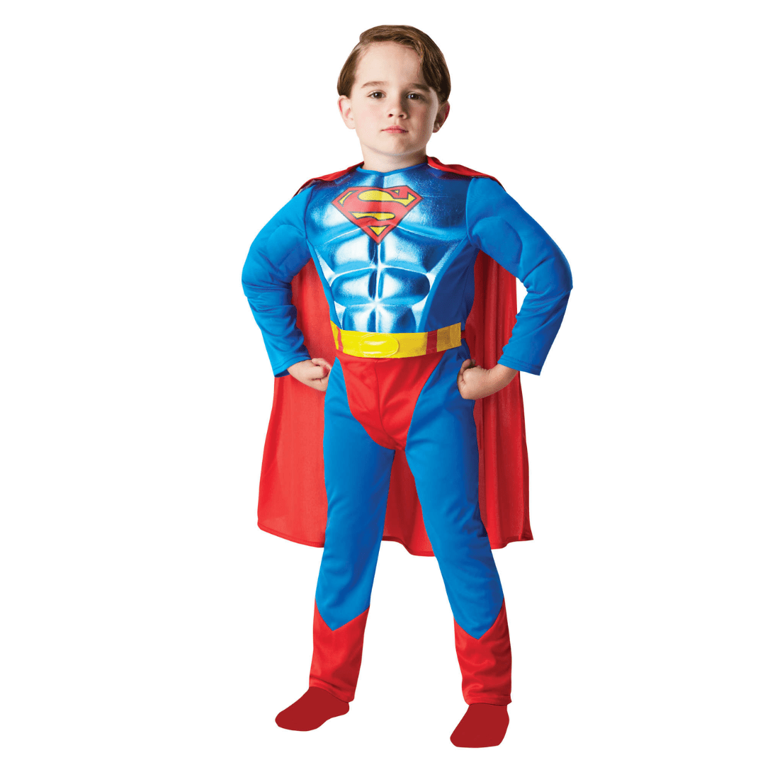 Superman Metallic Chest Costume Dress Up DC Comics 