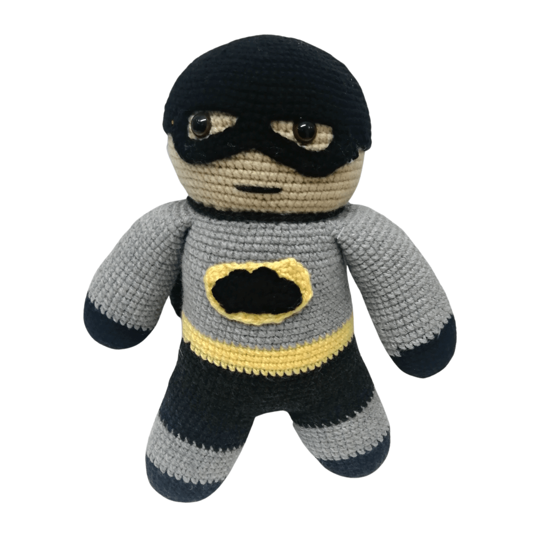 Tatenda Creations Teddies - Black and Yellow Superhero Toys Not specified 