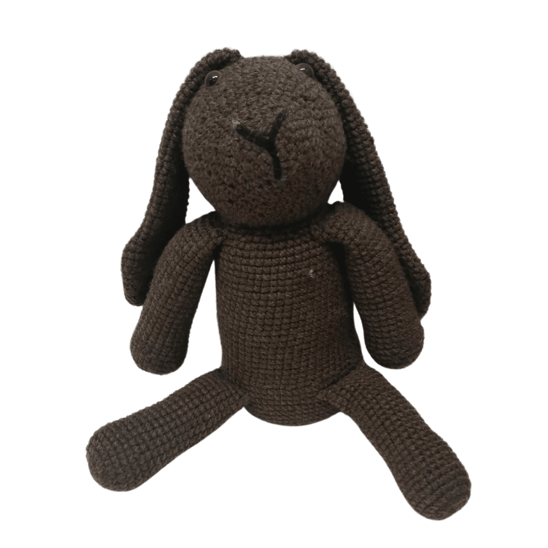 Tatenda Creations Teddies - Dark Brown Bunny Toys Not specified 