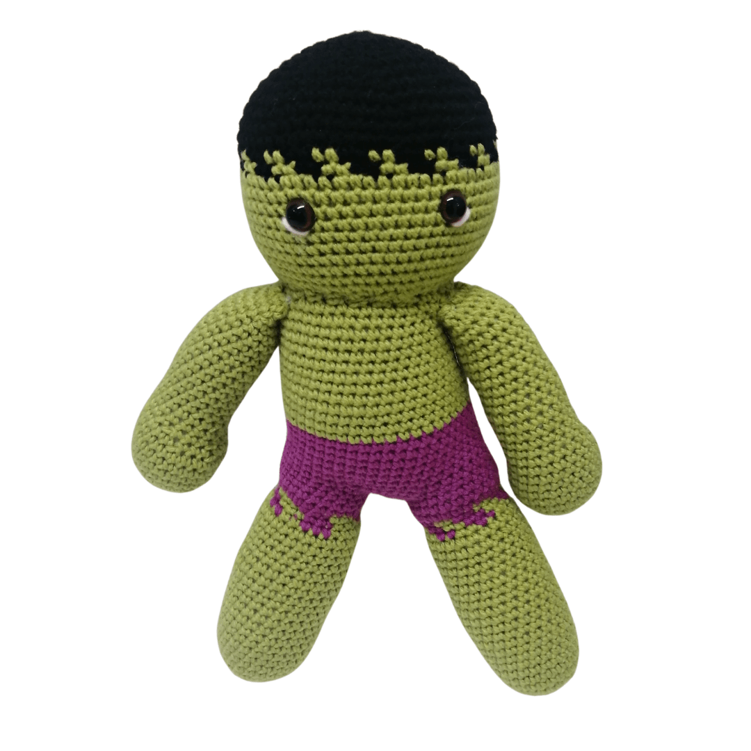 Tatenda Creations Teddies - Strong Green Superhero Toys Not specified 