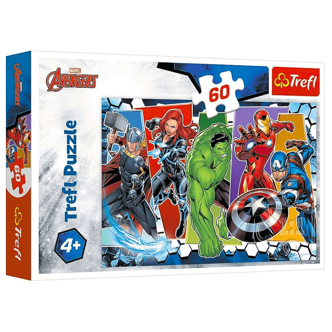 The Avengers Invincible 60pc Toys Trefl 