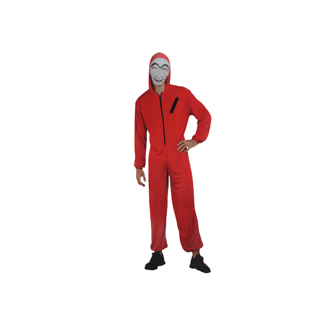 Thief Red Adult Costume Dress Up Not specified 