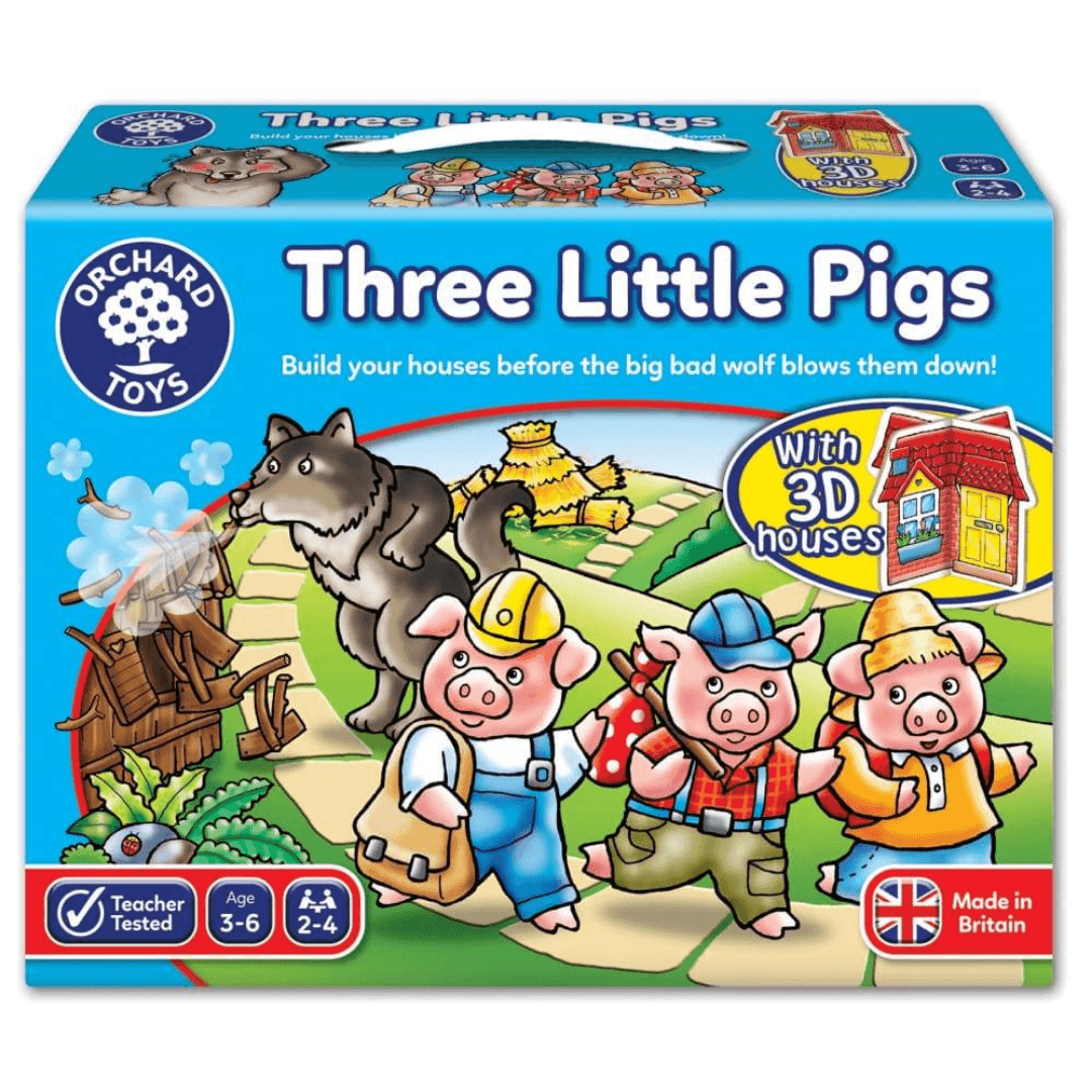 Three Little Pigs Game Toys Orchard Toys 