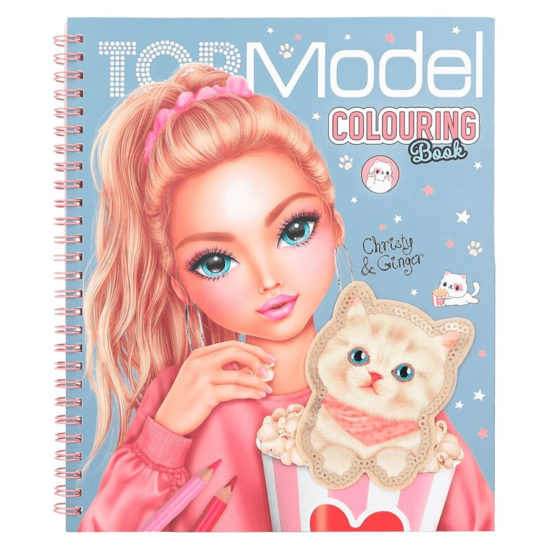 TM Colouring Book Cutie Star Kitty Toys Top Model 