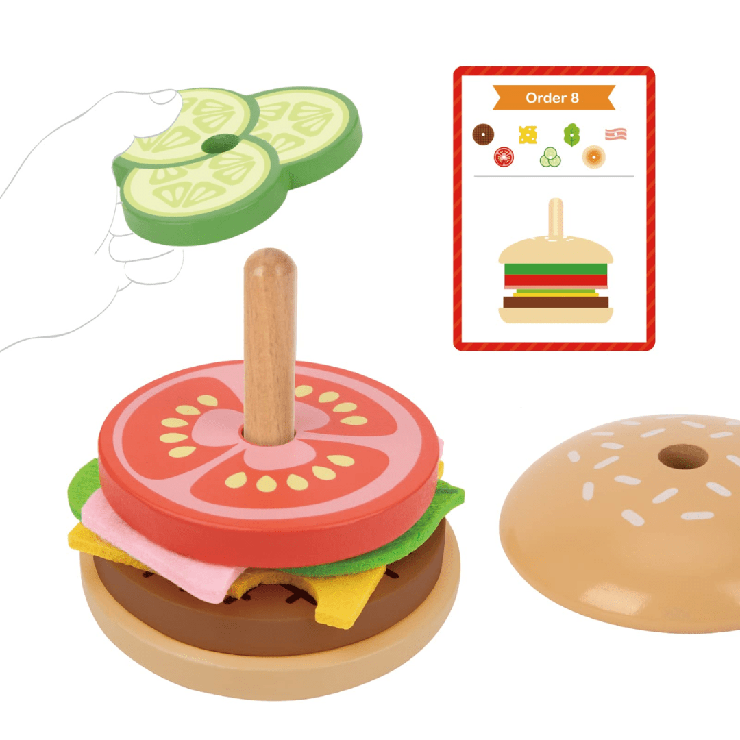 Tooky Toy - Build a Burger Toys Not specified 