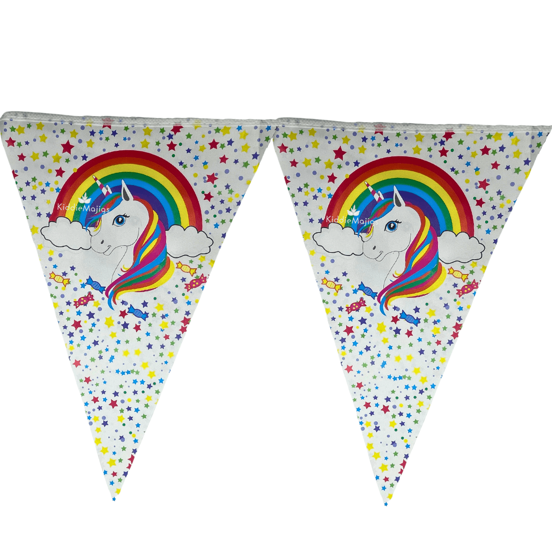 Unicorn Bunting Parties Not specified 