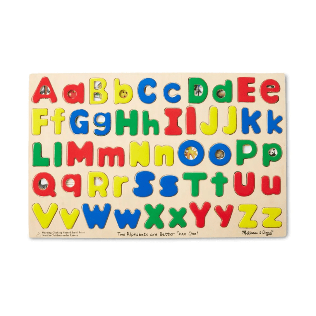 Upper & Lower Case Alphabet Puzzle Toys Melissa & Doug 