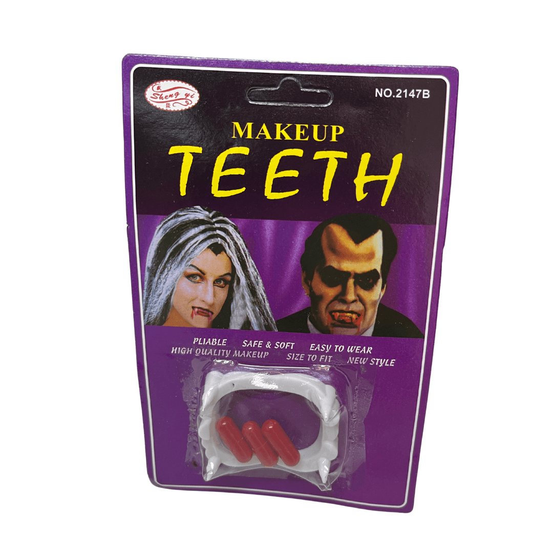 Vampire Teeth & Blood Capsules Halloween Not specified 