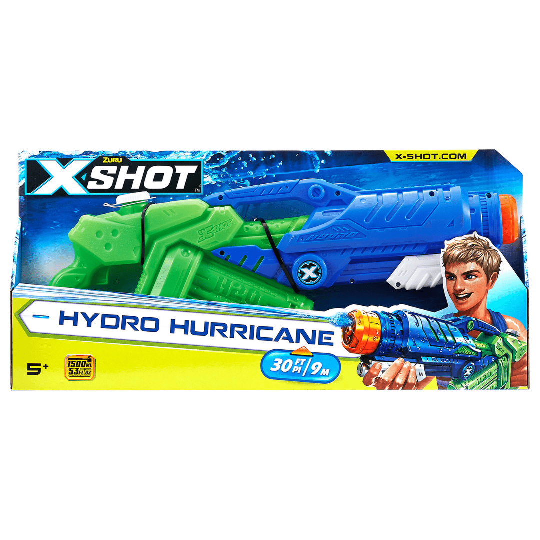 Water Warfare-Water Blaster - Hydro Hurricane Toys X-Shot 