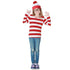 Where's Wally Shirt, Hat & Glasses Dress Up Not specified 