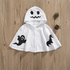 White Ghost Cape with Bat (Age 2-3) Halloween Not specified 
