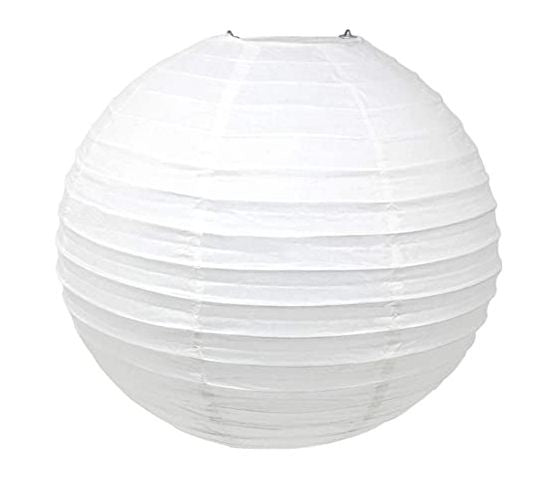 White Halloween Paper Lantern 20cm Parties Not specified 