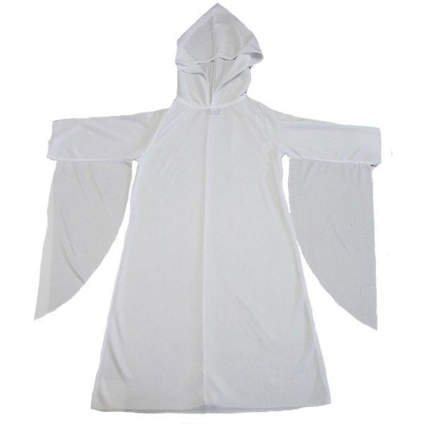 White Hooded Robe Dress Up Not specified 