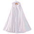 White Sequin Princess Cloak with Hood Dress Up Not specified 