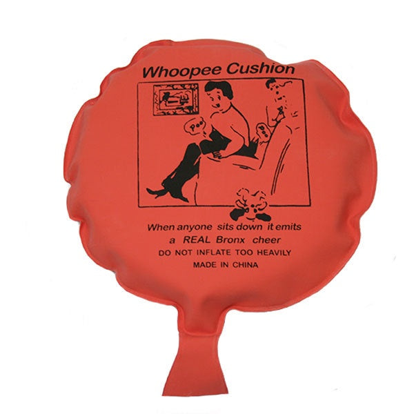 Whoopee Cushion 20cm- Assorted Colours Toys Not specified 