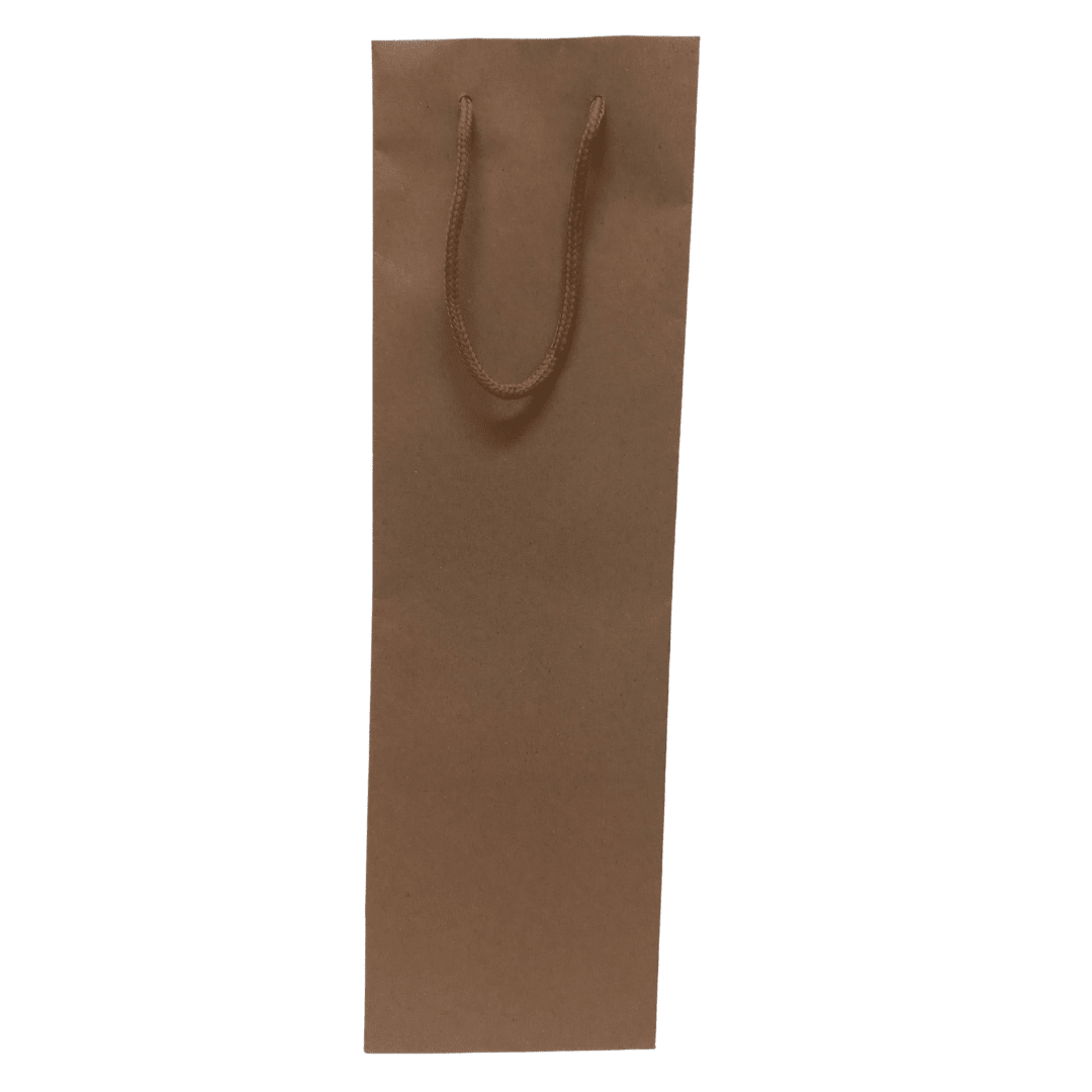 Wine Gift Bag Brown Parties Not specified 