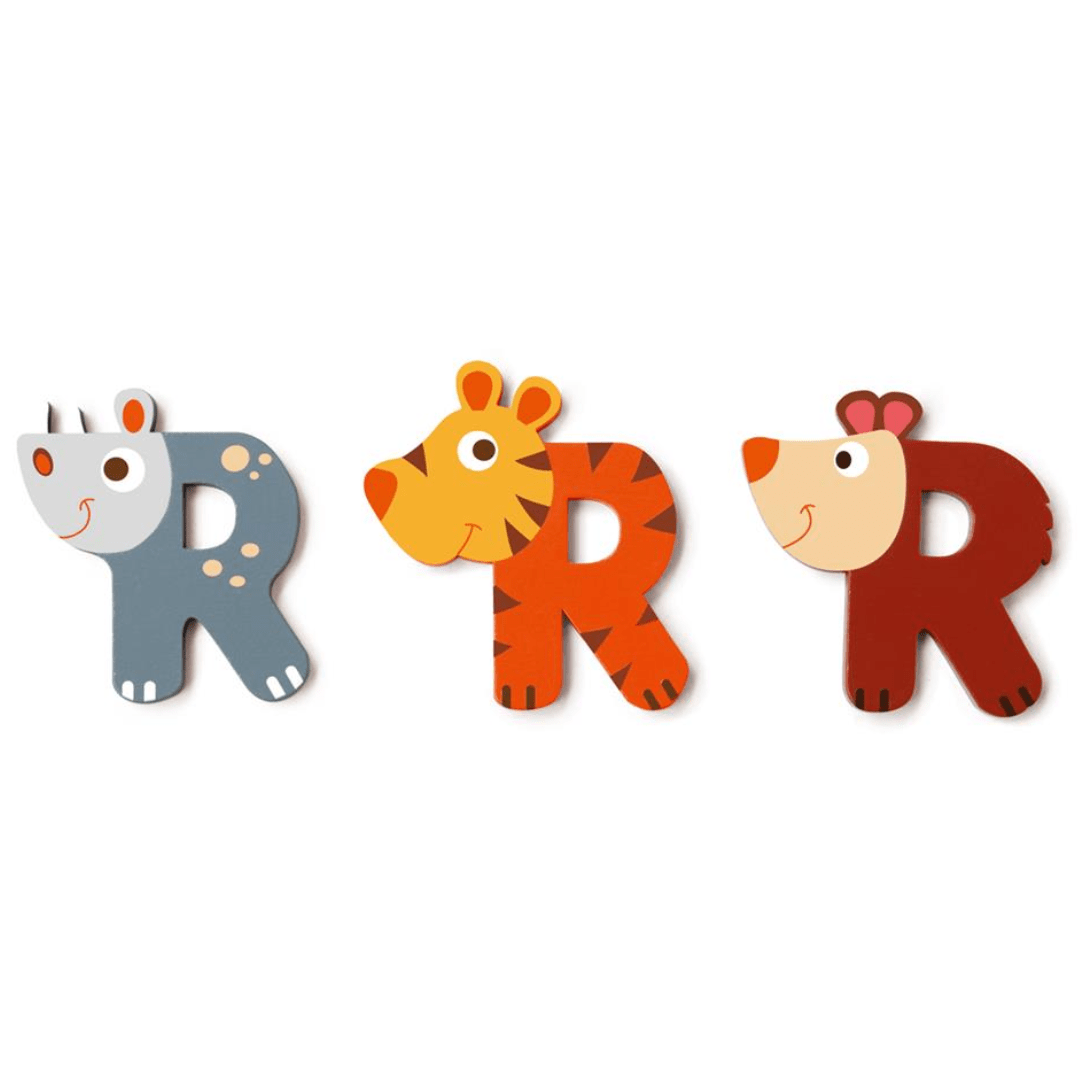 Wooden Letter R Stationery Scratch Europe 
