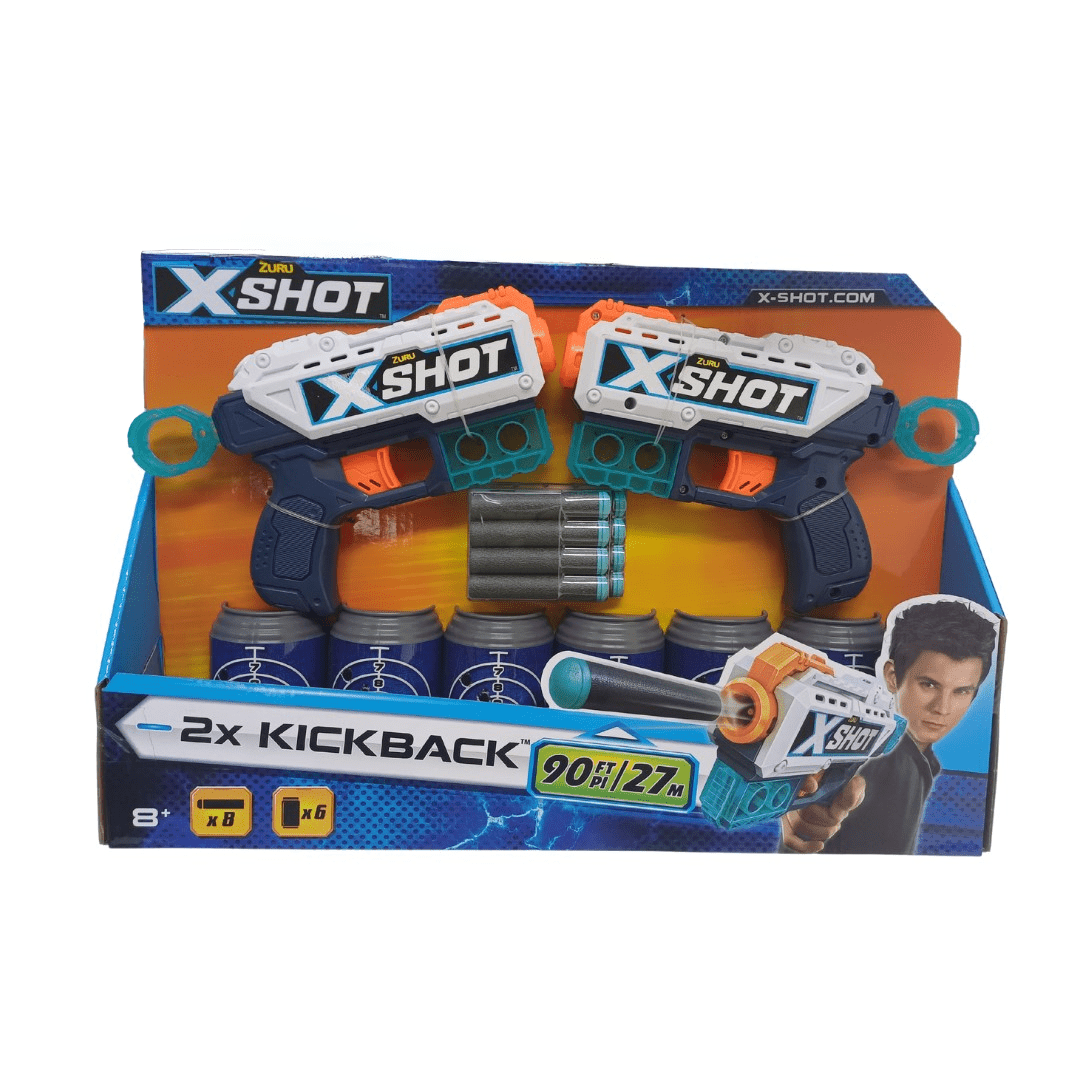 X-shot 2 x Kickback Toys Not specified 