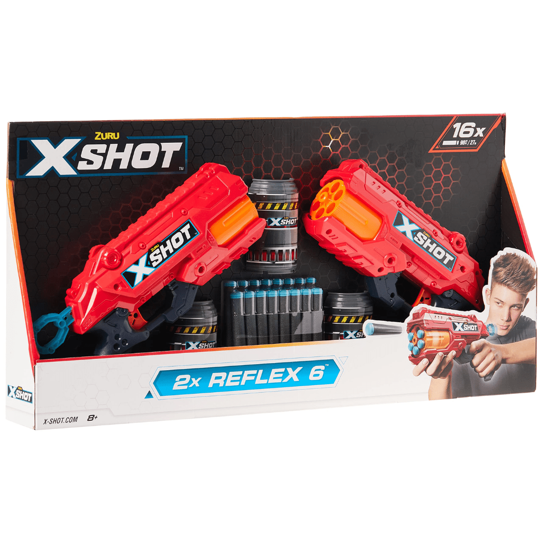 X-Shot Excel Reflex 2 Pack Toys X-Shot 