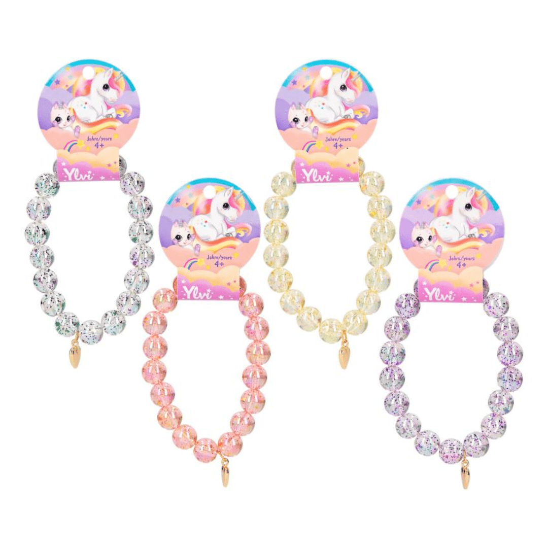 Ylvi Bracelet with Glitter Balls Assorted Toys Top Model 