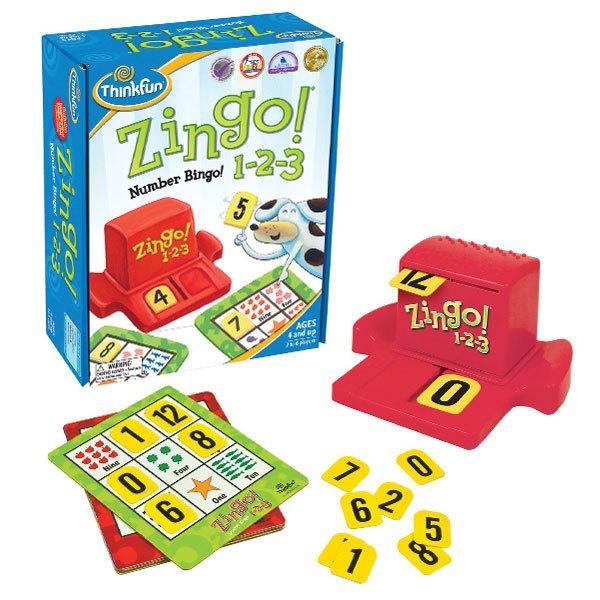 Zingo 1-2-3 Toys Think Fun 