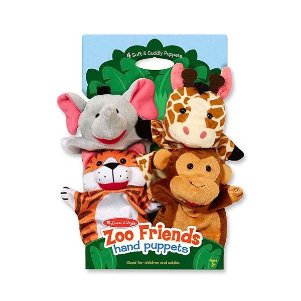 Zoo Friends Hand Puppet Toys Melissa & Doug 